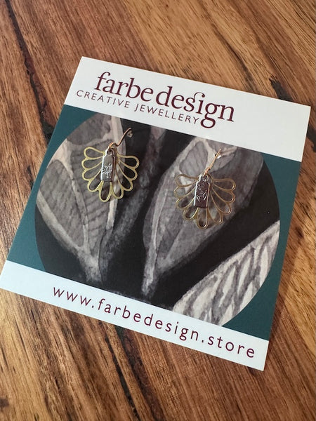 Medium Mixed Metal Earring #9 | Farbe Design