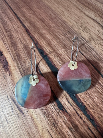 Resin Earring #3 | Farbe Designs