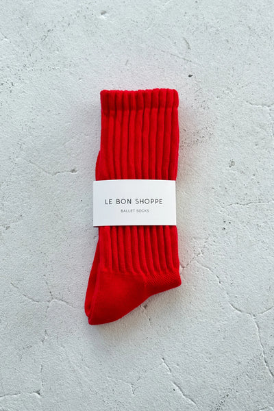 Ballet Socks - Strawberry | Le Bon Shoppe