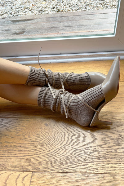 Cottage Socks - Flax | Le Bon Shoppe