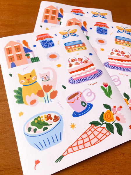 Sweet Things Sticker Sheet | Hayle and Shine