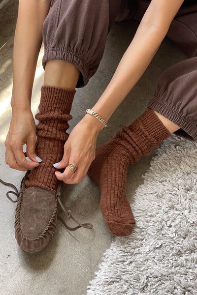 Cottage Socks - Bear | Le Bon Shoppe