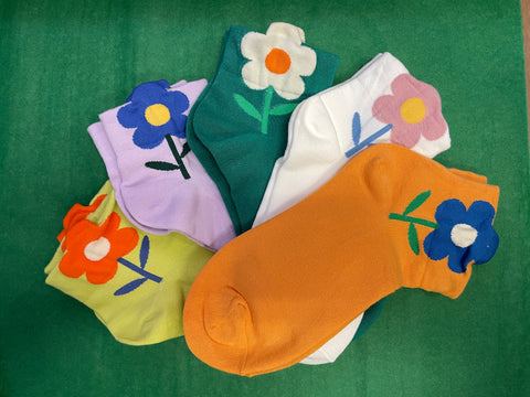 Bouquet Ankle Socks | Olga de Polga | Assorted Colours