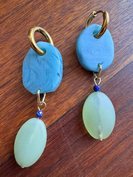 Resin Earring #2 | Farbe Design
