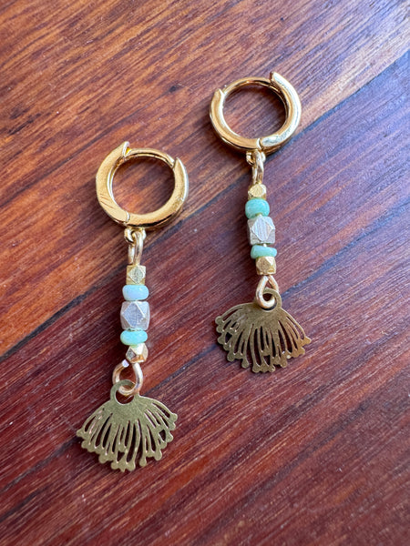 Medium Mixed Metal Earring #16 | Farbe Design