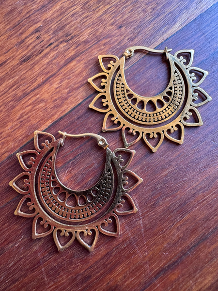 Medium Mixed Metal Earring #13 | Farbe Design