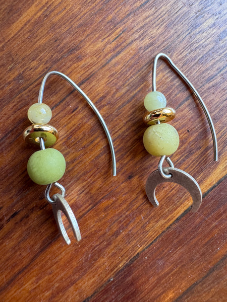 Medium Mixed Metal Earring #10 | Farbe Design
