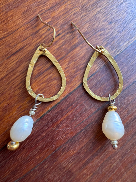 Medium Mixed Metal Earring #4 | Farbe Design