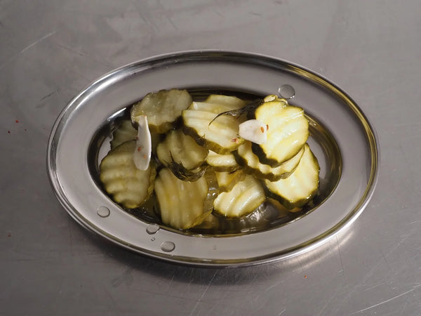CRINKLE DILL PICKLE CHIPS 700G | Acide