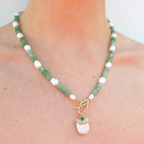 Moss Fob Necklace | Kingston Jewellery