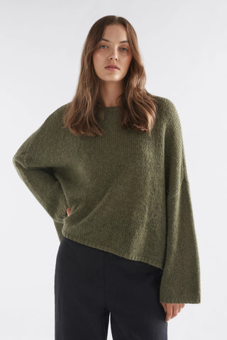 Agna Sweater | Elk The Label | Dark Olive