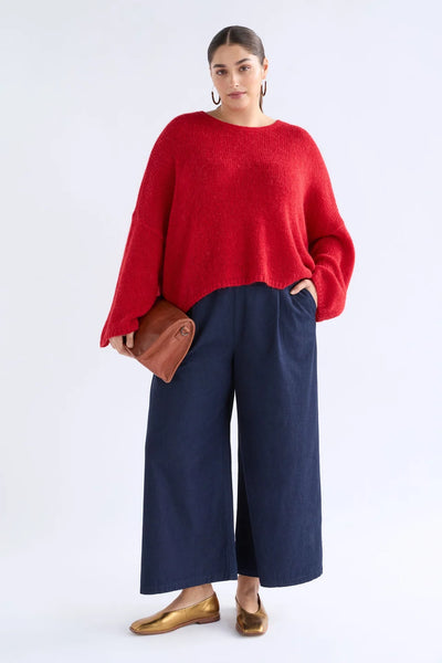AGNA SWEATER - FLAME RED | Elk The Label