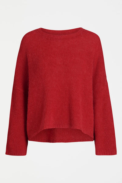 AGNA SWEATER - FLAME RED | Elk The Label