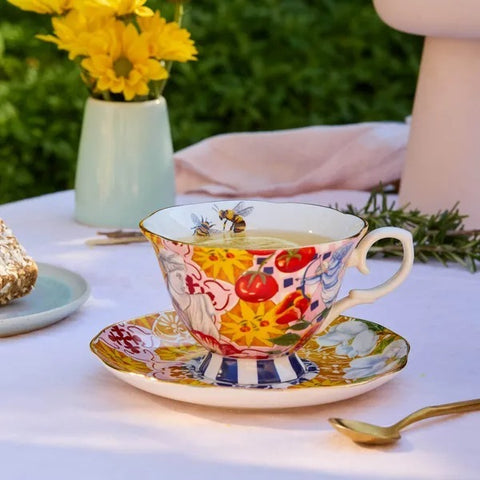 Tea Cup & Saucer Italian Summer | La La Land