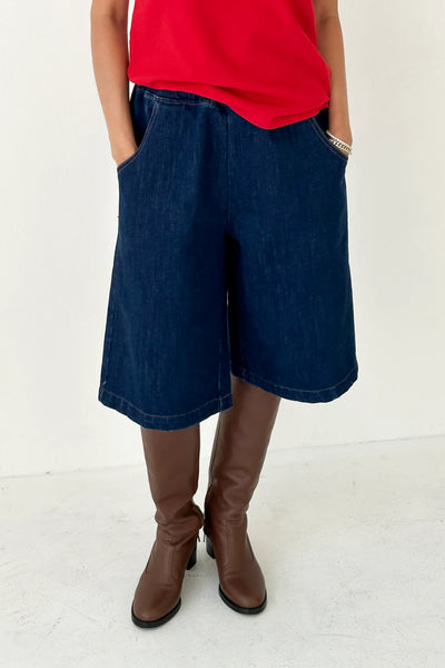 Liam Bemuda Shorts - Raw Denim | Le Bon Shoppe
