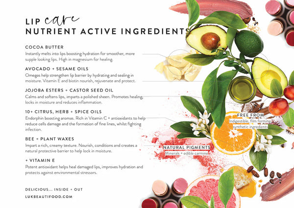 Lip Nourish | LÜK BEAUTIFOOD