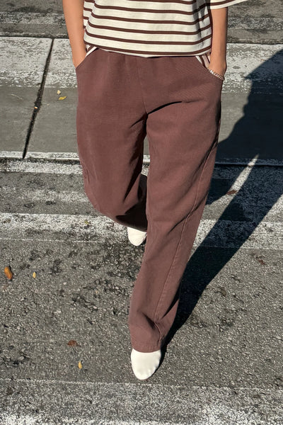 Long Arc Pants - Chocolate | Le Bon Shoppe