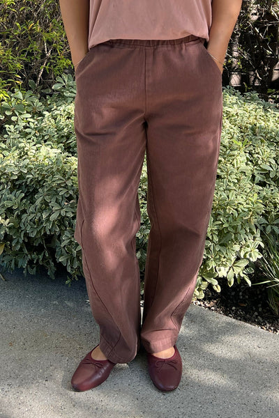 Long Arc Pants - Chocolate | Le Bon Shoppe