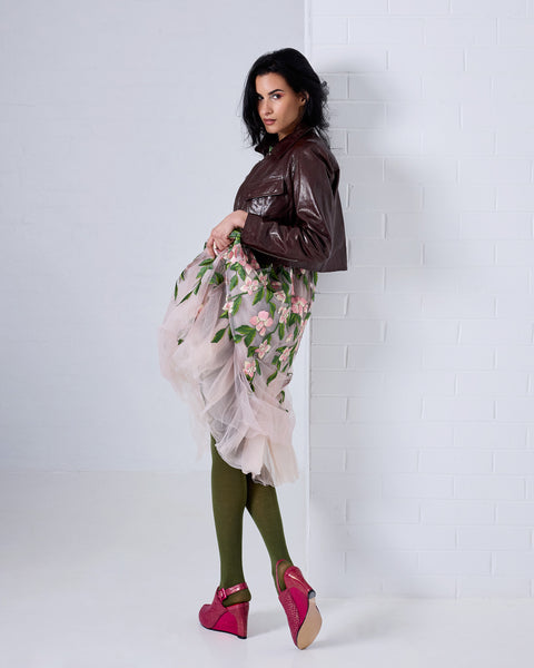 Luxe Merino Wool Tights – Olive | Tightology