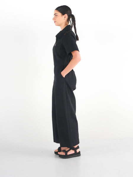 Stella Jumpsuit - Liquorice Black | Madge Goods
