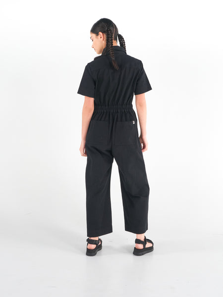 Stella Jumpsuit - Liquorice Black | Madge Goods