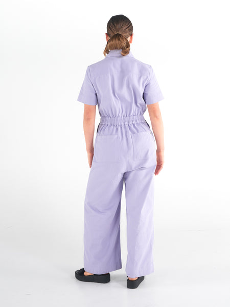 Stella Jumpsuit - Periwinkle Purple | Madge Goods