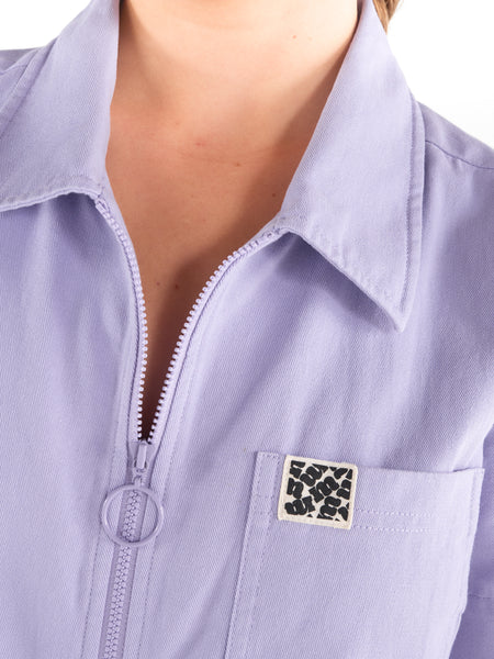 Stella Jumpsuit - Periwinkle Purple | Madge Goods