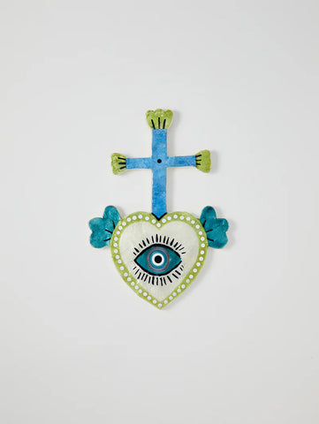 CORAZON CROSS BLUE | Jones and Co