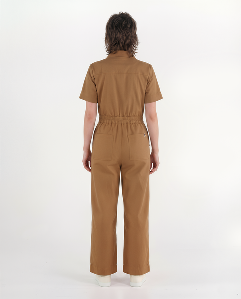 Stella Jumpsuit - Peanut Butter  | Madge Goods