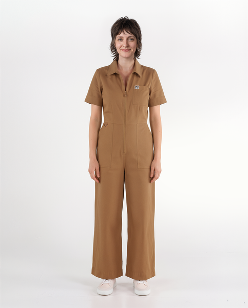 Stella Jumpsuit - Peanut Butter  | Madge Goods