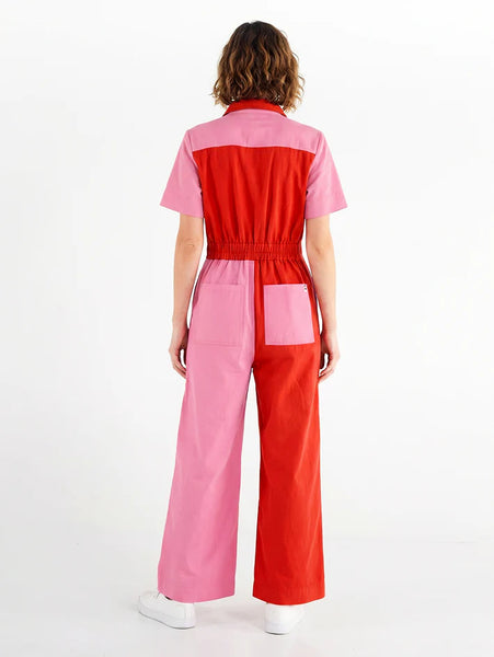 Stella Jumpsuit - Popping Candy | Madge Goods