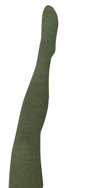 Martini Wool Tights | Tightology | Green