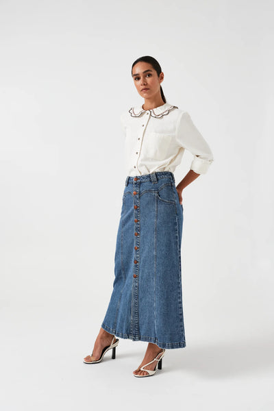 Mia Seamed Skirt - Arizona Vintage | Seventy + Mochi