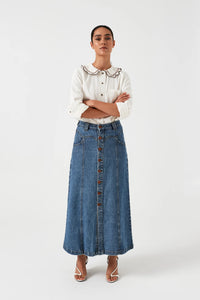 Mia Seamed Skirt - Arizona Vintage | Seventy + Mochi