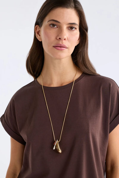 ATUR PENDANT NECKLACE - DUSK BLUE | Elk The Label