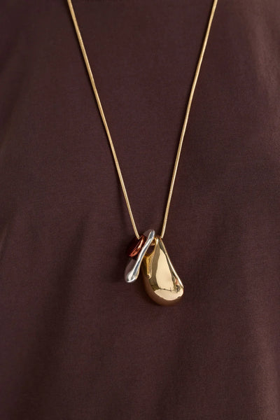 ATUR PENDANT NECKLACE - DUSK BLUE | Elk The Label