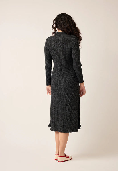 Simona Long Sleeve Rib Dress | Nancybird | FINAL SALE LAST SIZE 18