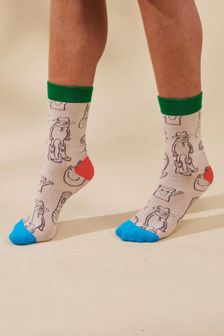 Socks - Lori Camarata Yee Haw Print | Wolf & Mishka