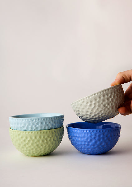 Pastel Pop Bowl Set honeydew mix, mid | Angus & Celeste