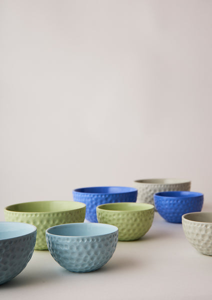 Pastel Pop Bowl Set honeydew mix, mid | Angus & Celeste