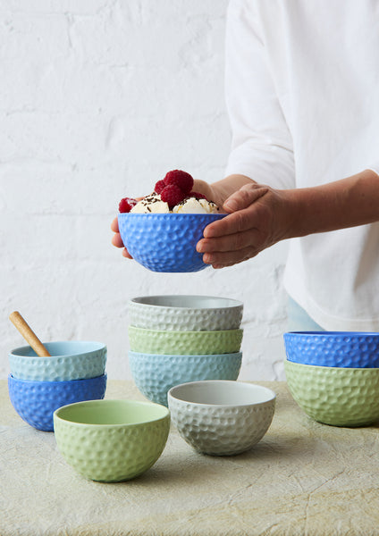 Pastel Pop Bowl Set honeydew mix, mid | Angus & Celeste