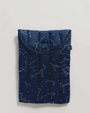 Baggu | Puffy Laptop Sleeve 13"/14" | Constellation Midnight