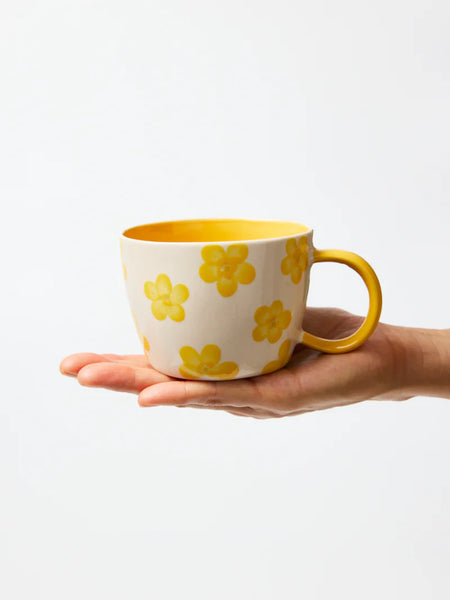 CHINO MUG DAISY MUSTARD  | Jones & Co
