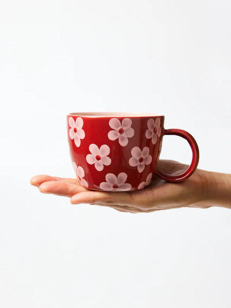 CHINO MUG DAISY WINE  | Jones & Co