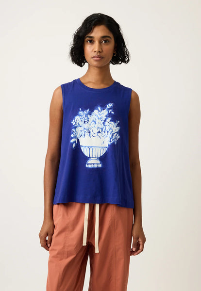 Mali Tank -Blue Vase | Nancybird