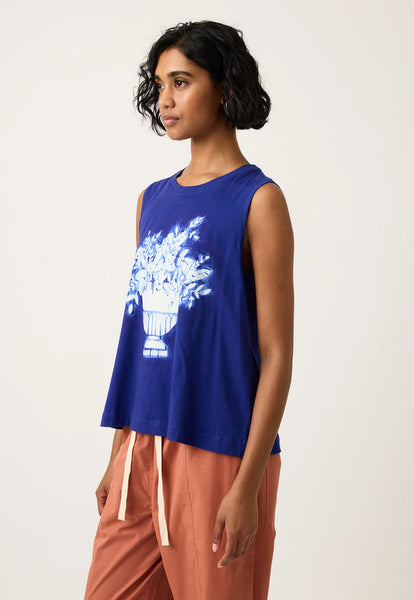 Mali Tank -Blue Vase | Nancybird