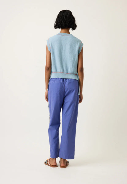 Isla Pants - Blue Border | Nancybird