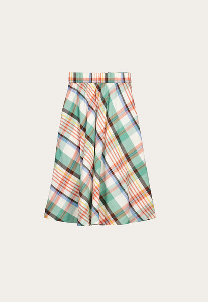 Wave Skirt - Summer Check | Nancybird