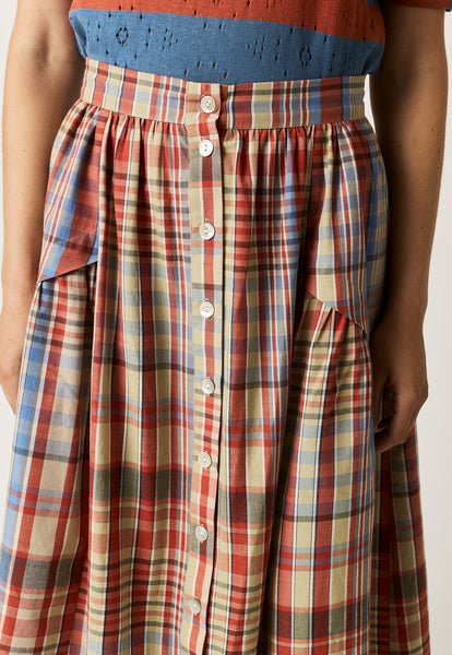 Acacia Skirt - Coast Check | Nancybird