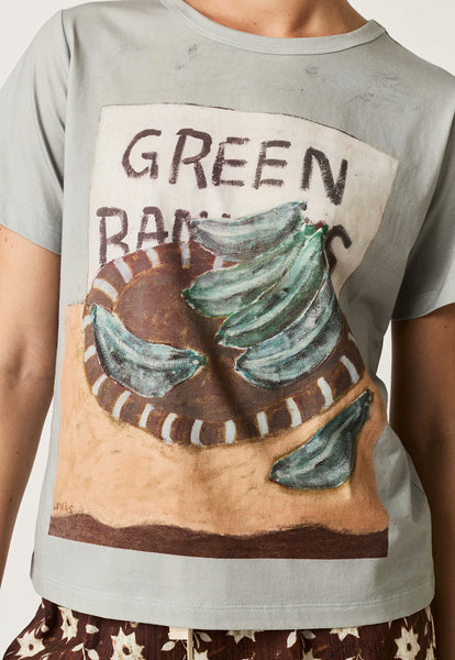 Apollo Tee - Green Bananas | Nancybird
